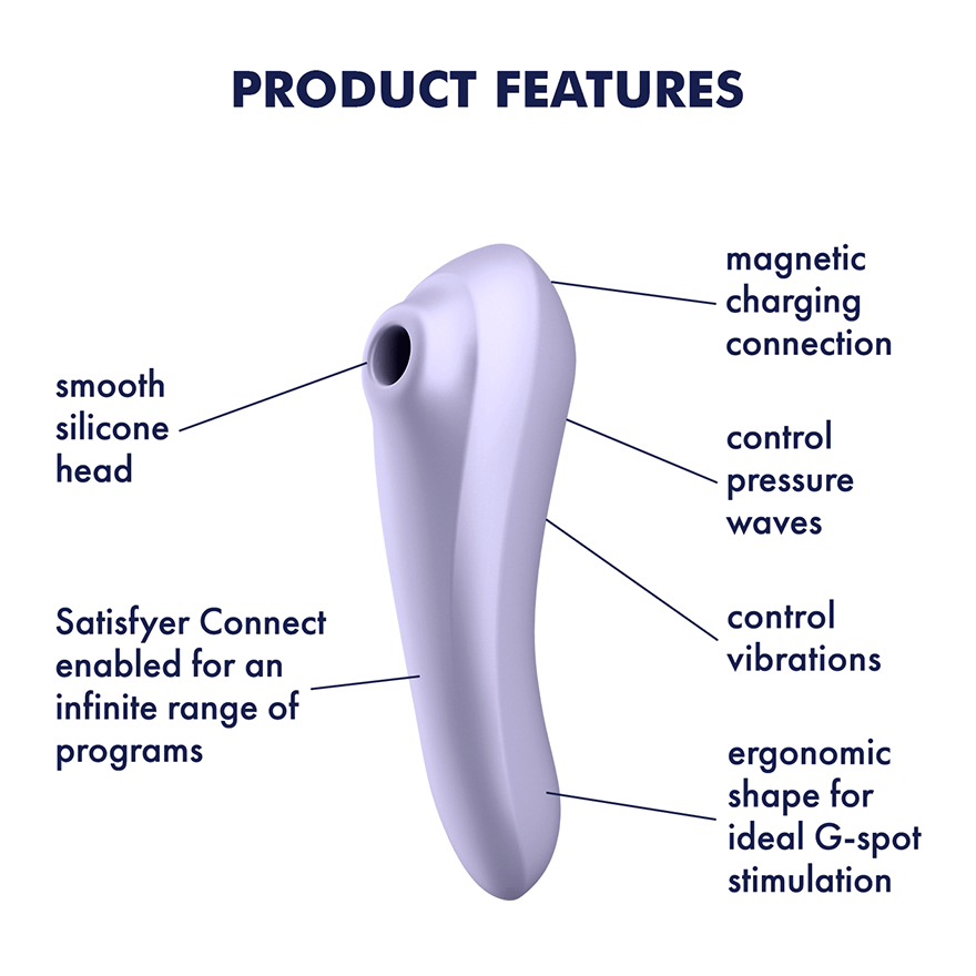 Satisfyer Dual Pleasure 智能吸啜器-SING DR