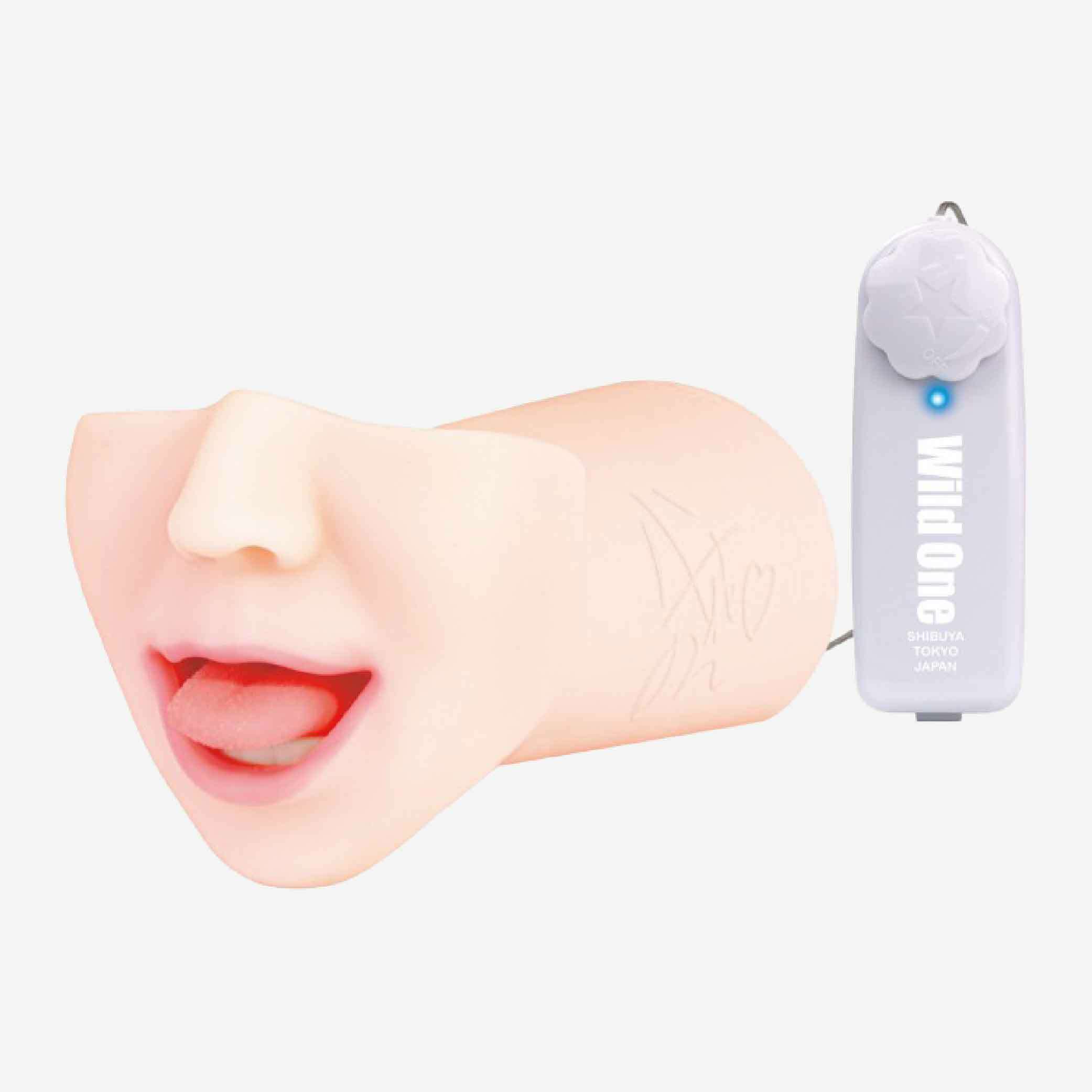 非貫通設計，精緻觸感，90mm口腔深度，搭配特製潤滑液帶來極致體驗。