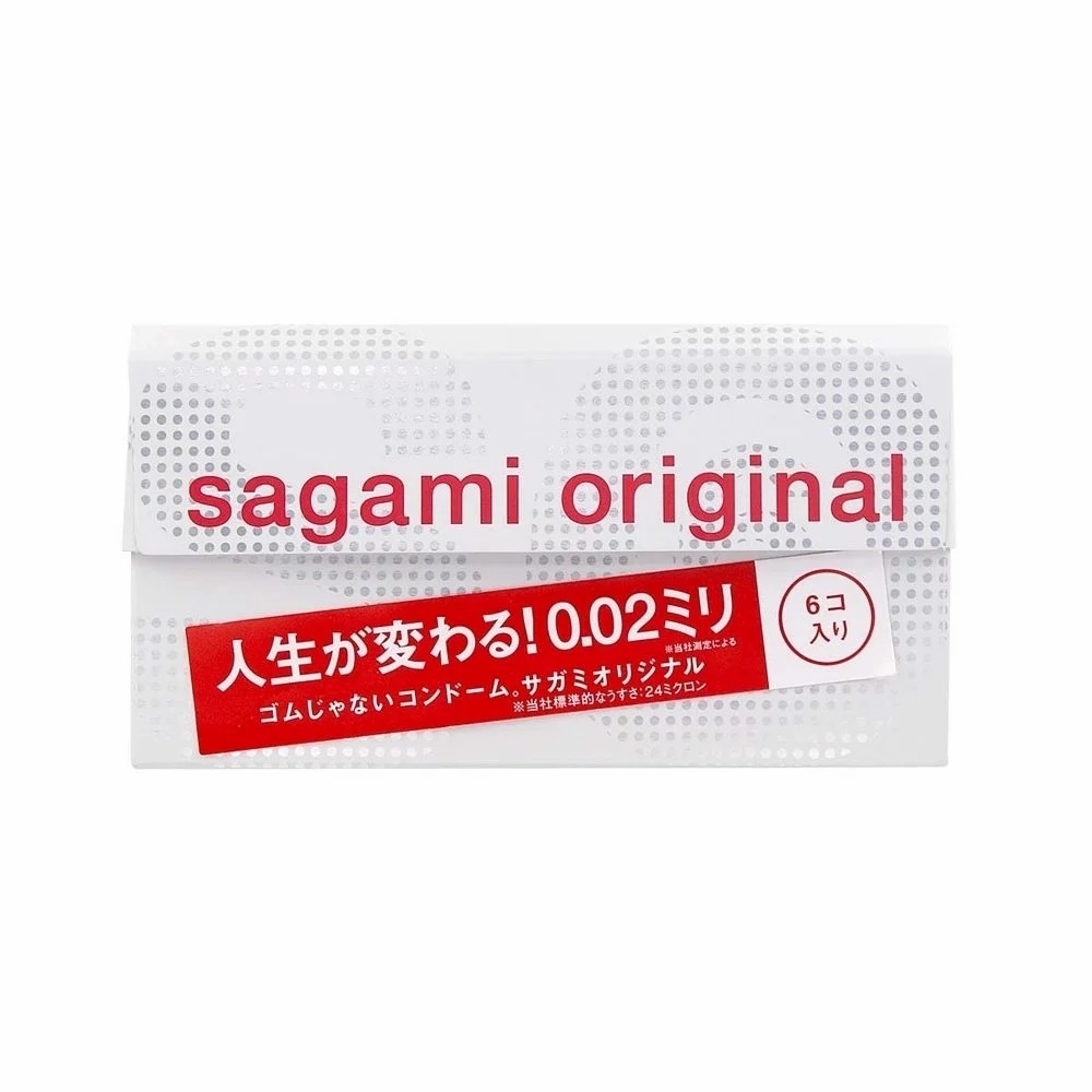 Sagami 相模原創 0.02 (第二代) 6 片裝 PU 安全套-SING DR