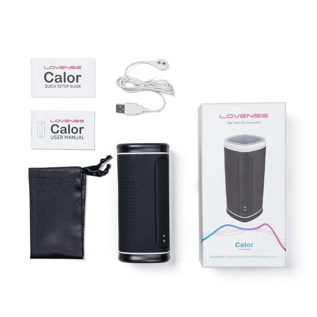 LOVENSE Calor 深度感應加熱 電動飛機杯-SING DR