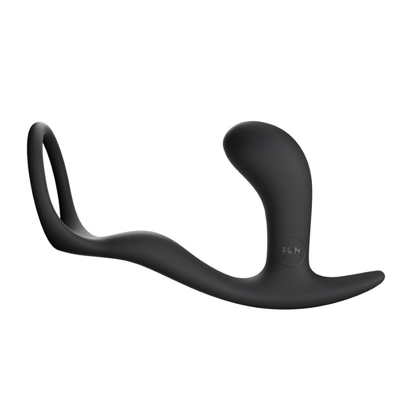 Fun Factory Bootie RIng 陰莖環連後庭塞 黑色-SING DR