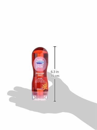 Durex 杜蕾斯 Play 按摩二合一 伊蘭觸感 水性潤滑劑 200ml-SING DR