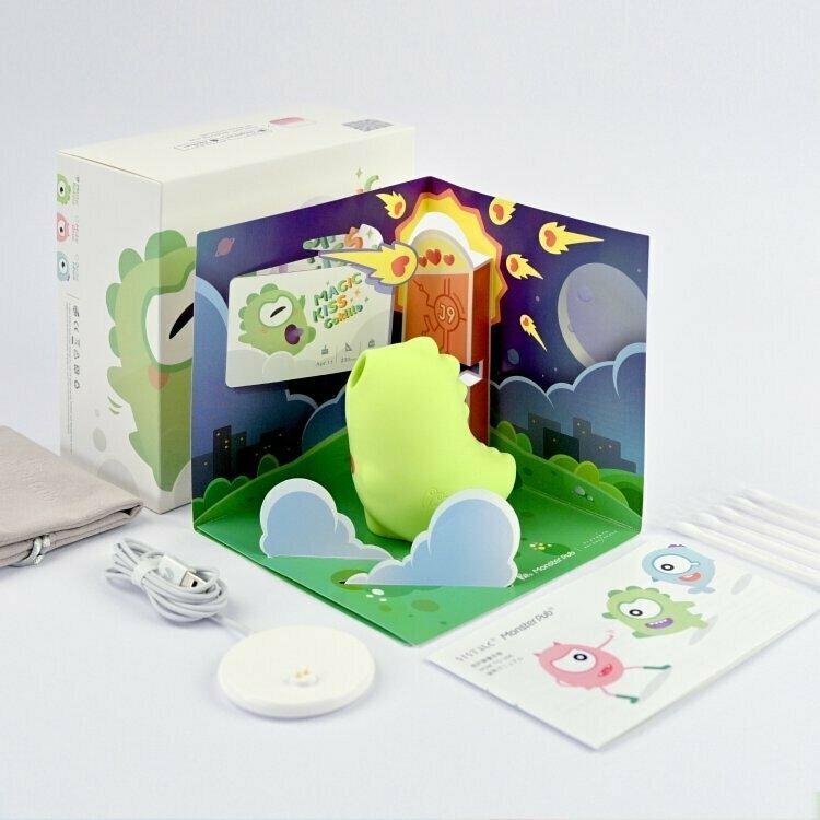 SISTALK 小怪獸 魔吻 Magic Kiss 舔舔吸啜震動器-SING DR