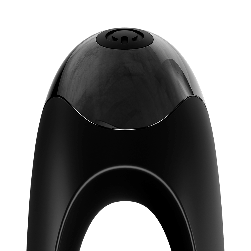 Satisfyer Candy Cane 指上共震器 (黑色/橙色)-SING DR