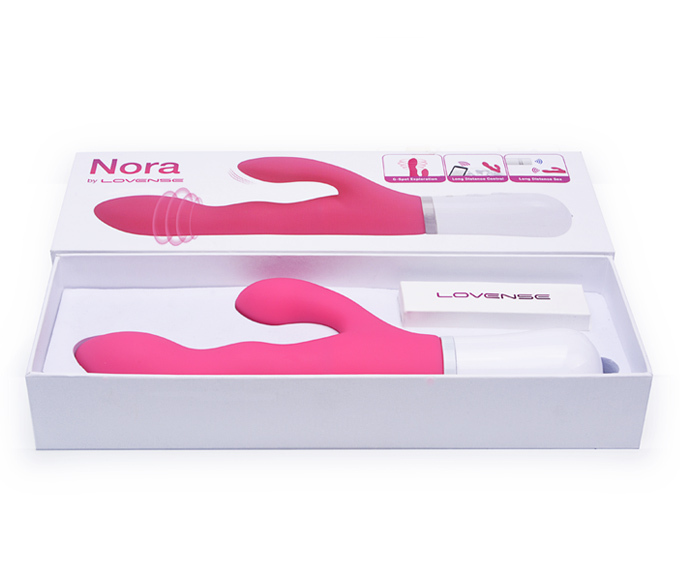 LOVENSE Nora 360° 旋轉式 智能無線遙控震動棒-SING DR