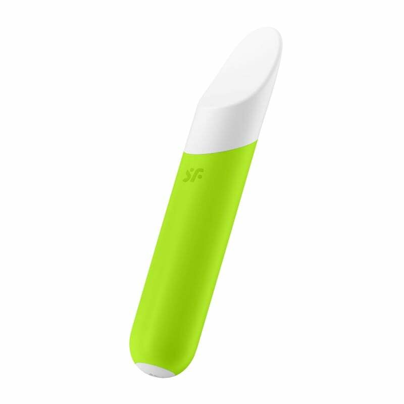 Satisfyer Ultra Power Bullet 7 矽膠子彈震動器 (綠色/黃色)-SING DR