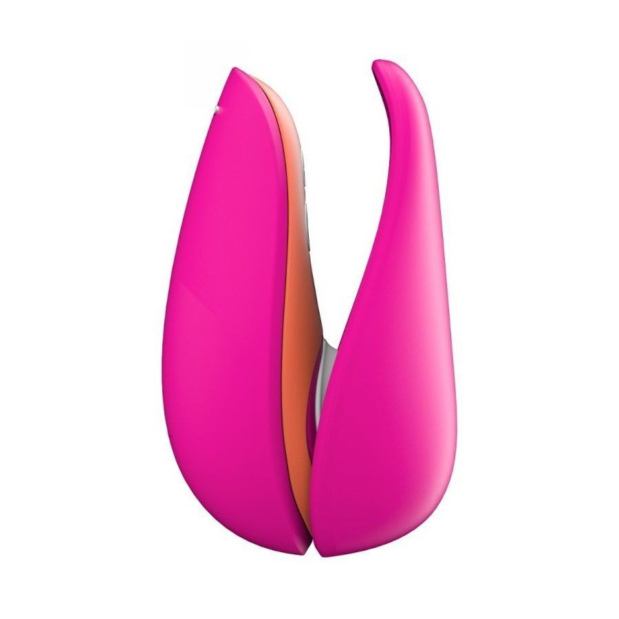 Womanizer Liberty 便攜式陰蒂吸啜器 橙粉紅色【Lily Allen 限量版】-SING DR
