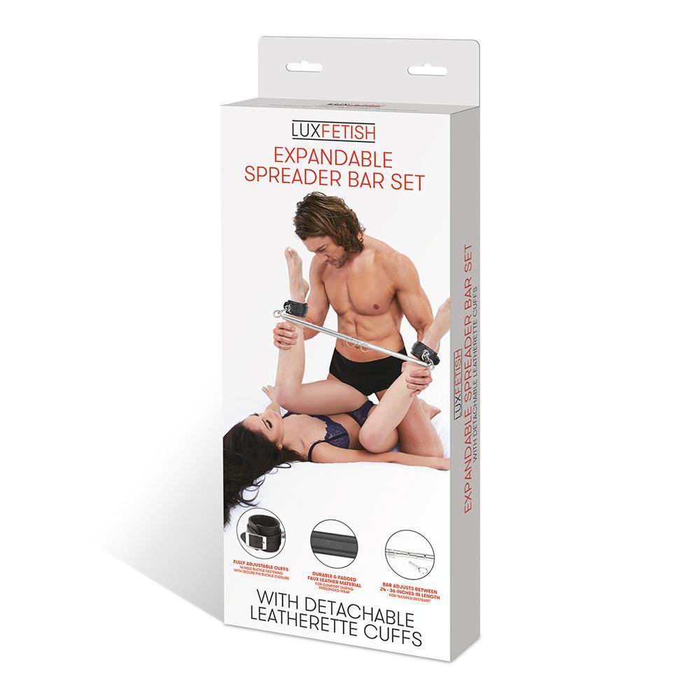 Lux Fetish 可調式棒銬連腳銬套裝-SING DR