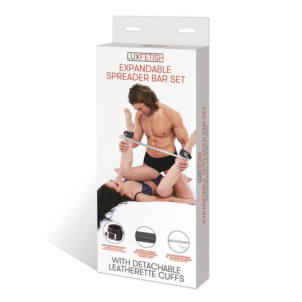 Lux Fetish 可調式棒銬連腳銬套裝-SING DR