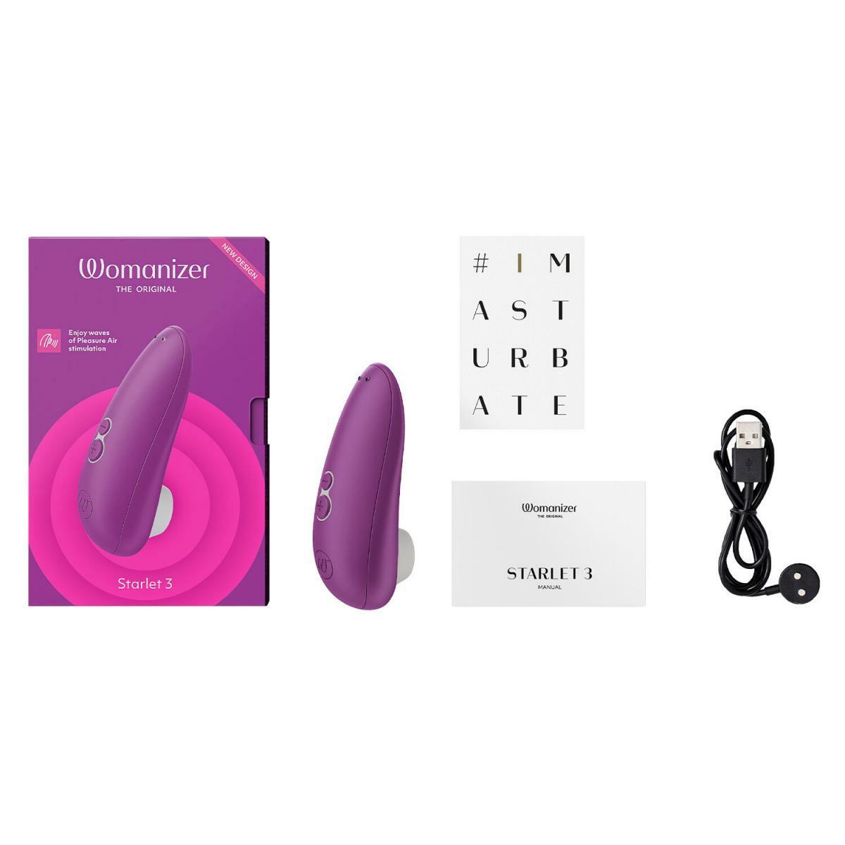 Womanizer Starlet 3 陰蒂愉悅吸啜器 堇紫-SING DR