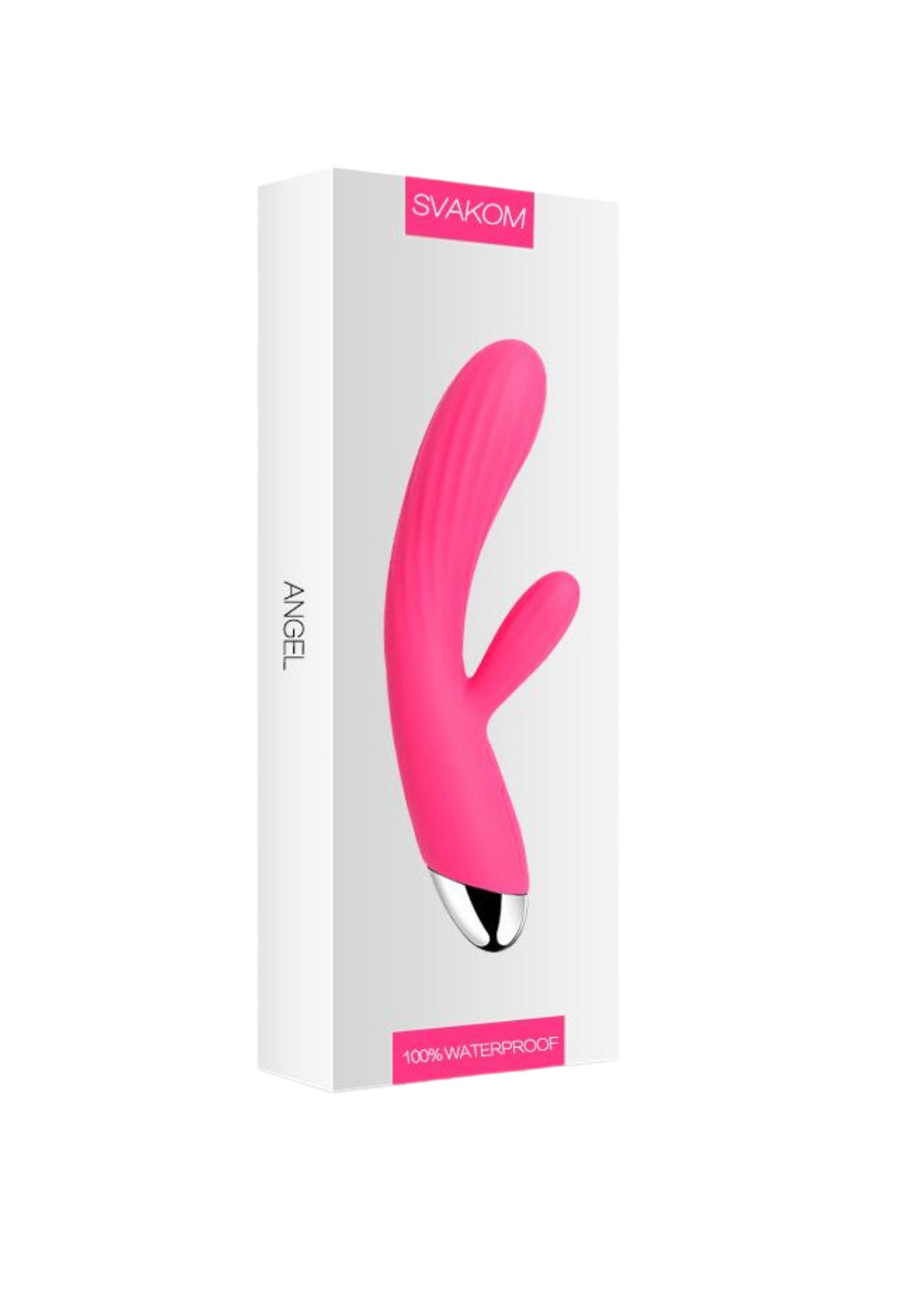 Svakom Angel 加熱G點震動棒 梅紅色-SING DR