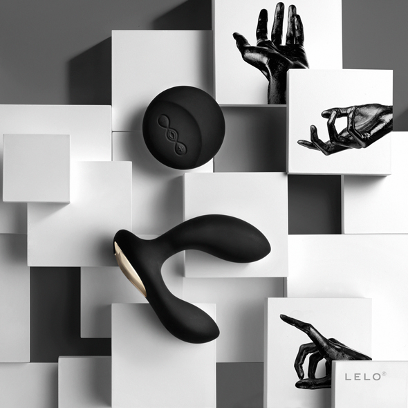 LELO HUGO 2 男性前列腺按摩器，無線遙控，前列腺與會陰雙重刺激，USB 充電，舒適貼合設計。