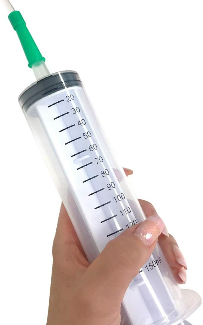 A-One Medy No.12 針筒注射器連膠管 350ml-SING DR