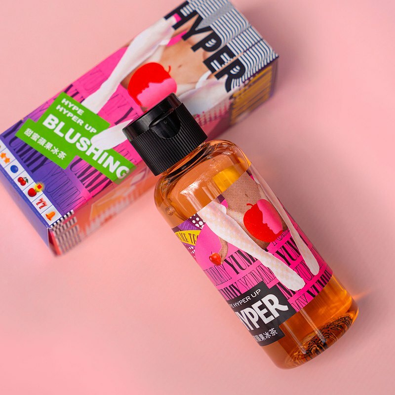 HARU HYPER: 口味潤滑液系列 甜蜜蘋果冰茶味 50ml-SING DR