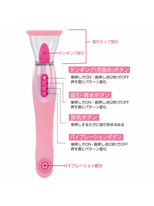 SSI Japan Woman Love Air Max 吸舔震棒按摩器，生活防水設計，USB充電，便捷使用