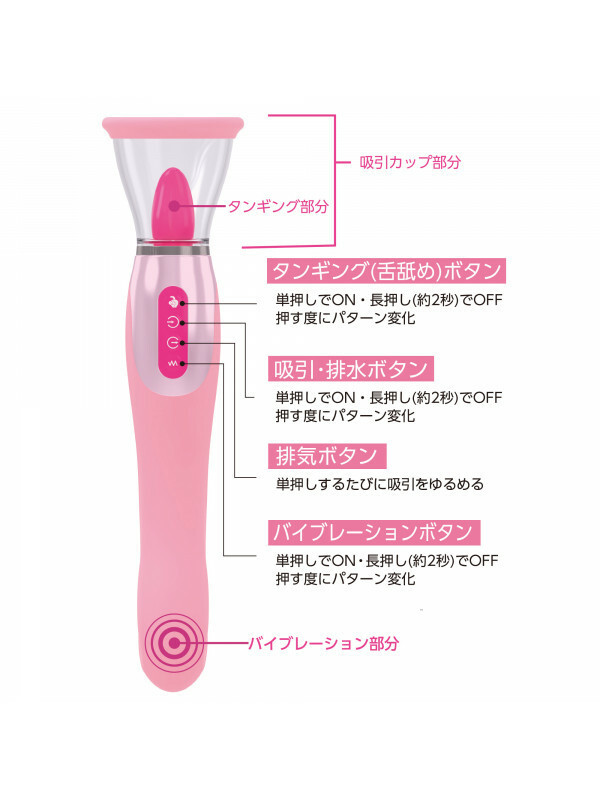 SSI Japan Woman Love Air Max 吸舔震棒按摩器，生活防水設計，USB充電，便捷使用