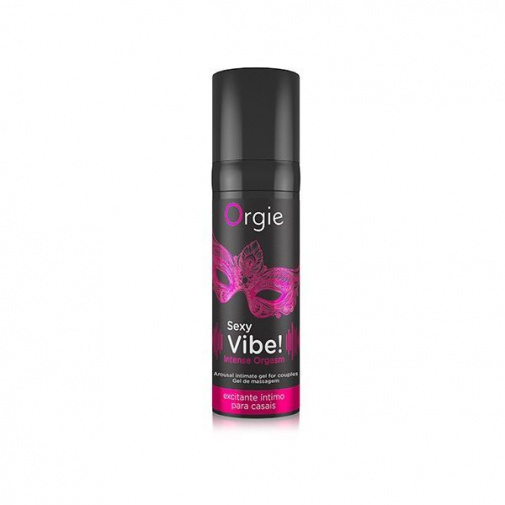 Orgie Sexy Vibe Intense Orgasm 冰火跳動式高潮凝膠 15ml-SING DR