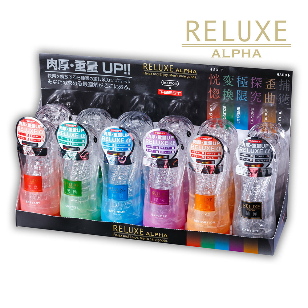 T-BEST  Reluxe Alpha Digitize 變換 透明飛機杯