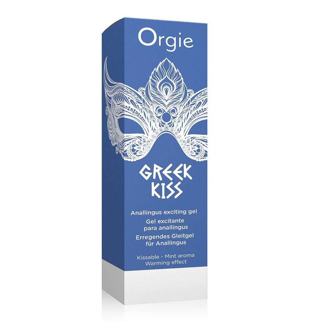 Orgie Greek Kiss 可食用後庭快感加強凝露 50ml-SING DR