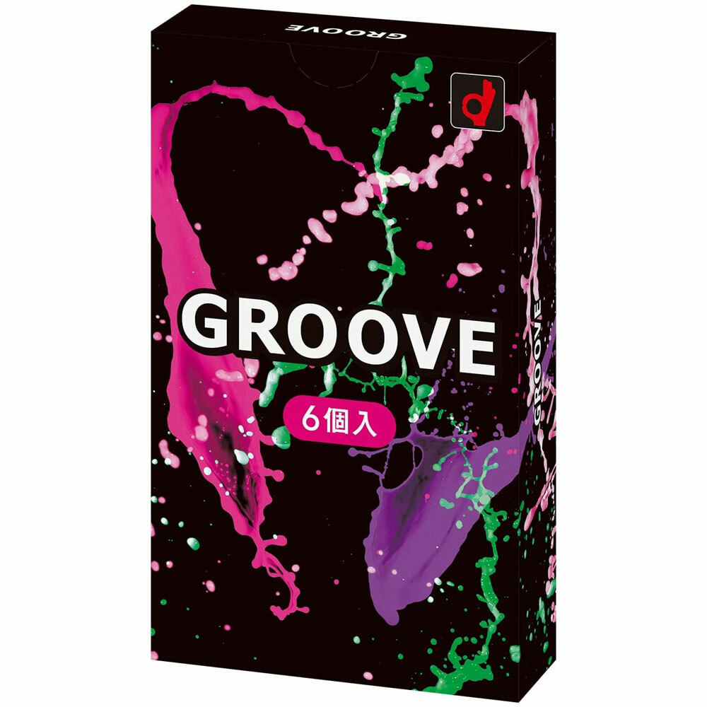 岡本 GROOVE 加潤貼身 6片裝 乳膠安全套-SING DR