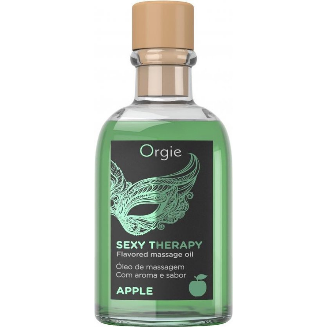Orgie 唇部可食用熱感按摩油 蘋果味-SING DR