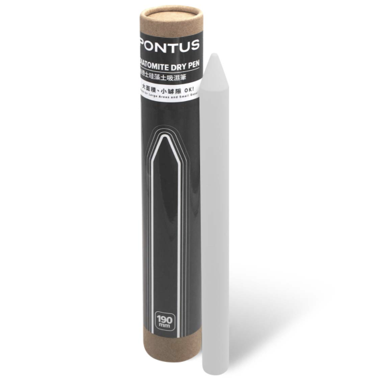 Pontus 柏德士硅藻土吸濕筆，專為自慰器設計，高效吸濕抑菌，防止霉菌滋生，保持清潔衛生。