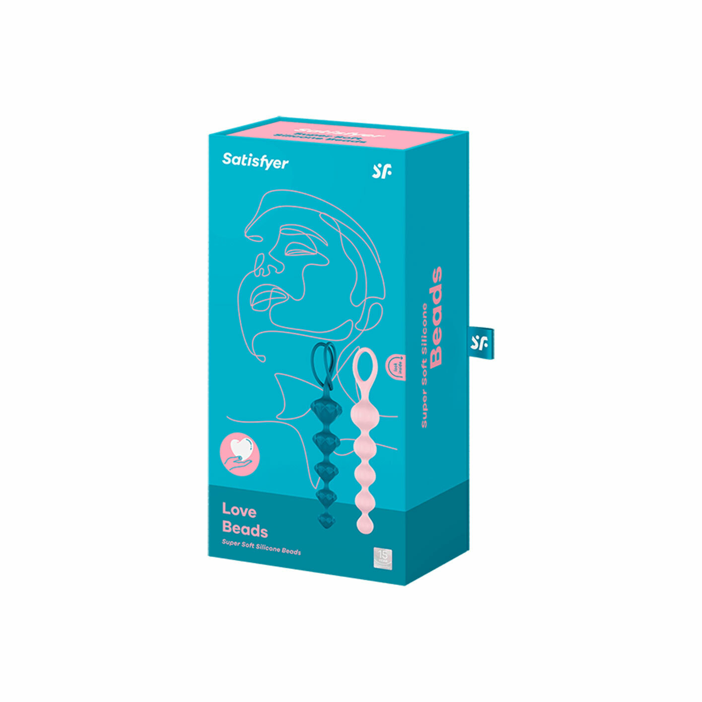 Satisfyer Love Beads 柔軟矽膠後庭拉珠-SING DR