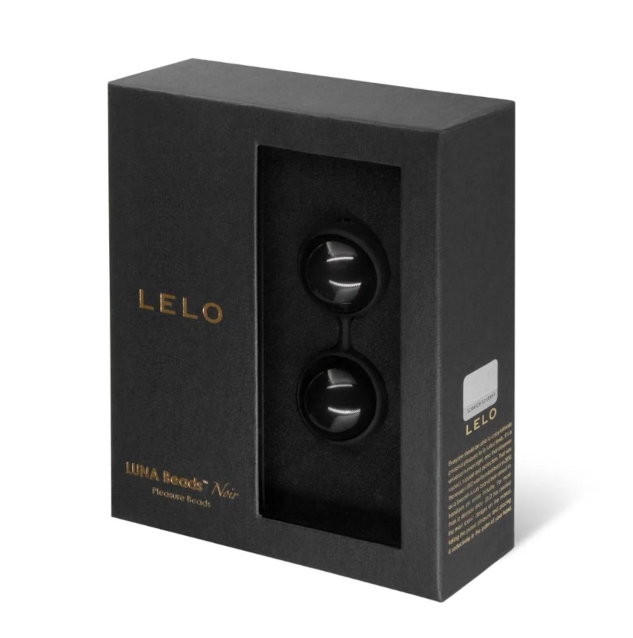 LELO Beads Noir 女性縮陰球，ABS 塑膠與人體安全矽膠材質，適合前戲與日常鍛煉，提供極致愉悅感受。