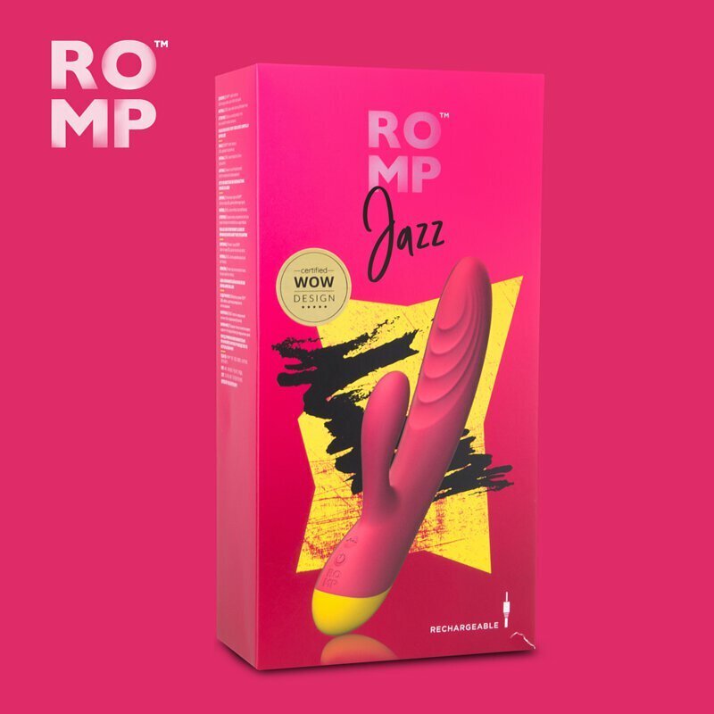 ROMP Jazz 兔耳雙頭G點按摩棒-SING DR
