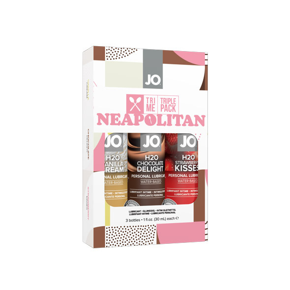 System JO Tri Me 雪糕口味組合 水性潤滑劑套裝 30mlx3