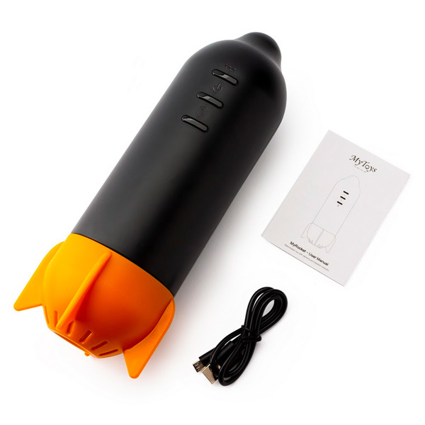 MyToys MyRocket 震動飛機杯，低噪音60分貝，防水可清洗，1500mAh電池，7+7模式自由調整，安全衛生。
