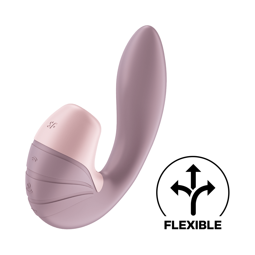 Satisfyer Supernova 吸啜G點按摩棒 (白色/玫瑰色)-SING DR
