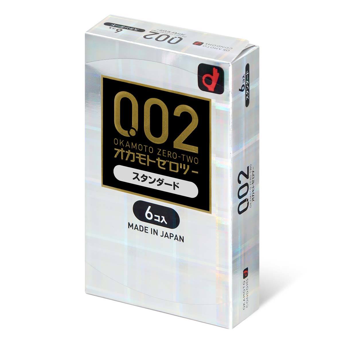 岡本 薄度均一 0.02 EX (日本版) 6 片裝 PU 安全套-SING DR