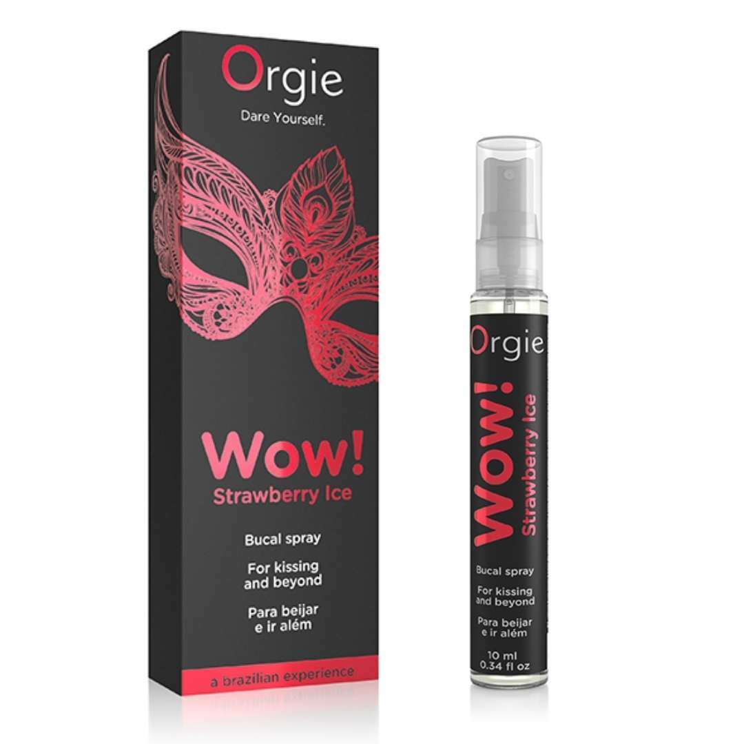Orgie WOW! 士多啤梨冰味冰火口交噴霧 10ml-SING DR
