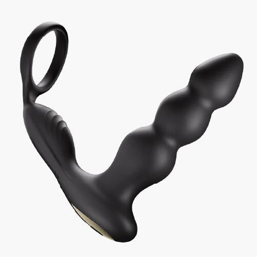 Erocome Indus 遙控鎖精雙震拉珠前列腺按摩器-SING DR