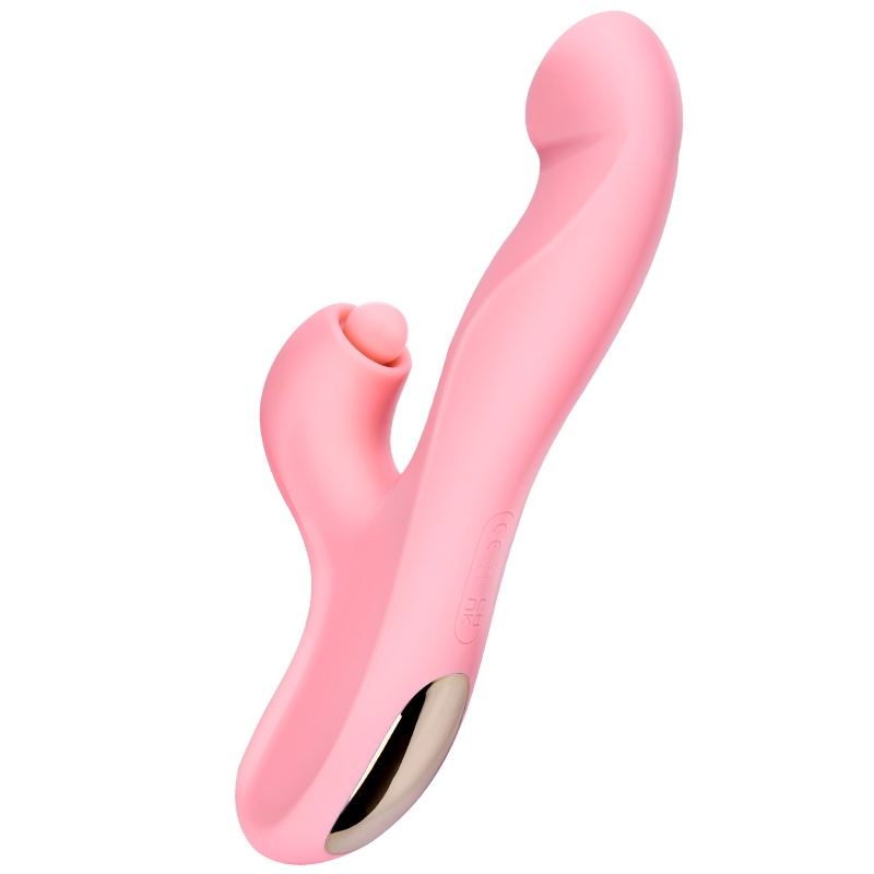 Erocome Aries 白羊座 雙頭 突擊拍打加溫震動按摩棒 粉紅色