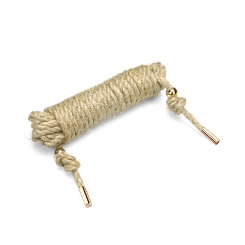 Liebe Seele Shibari 黃麻繩 5m，專為日本捆綁藝術設計！ 100% 天然黃麻，6mm 直徑，柔韌結實，適合 Shibari 及 BDSM 玩法。