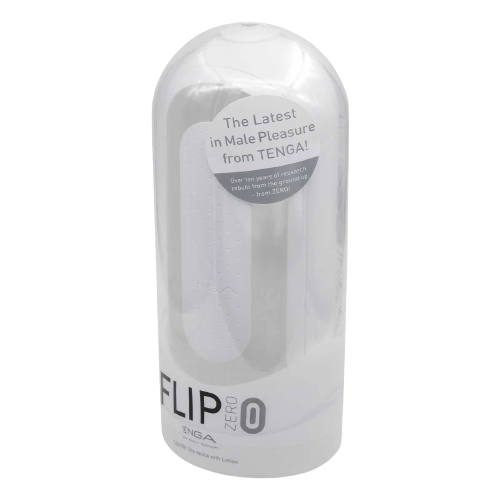 TENGA FLIP ZERO 飛機杯，黑白兩色，高刺激設計，強力吸啜感，緊實包覆，帶來極致快感。