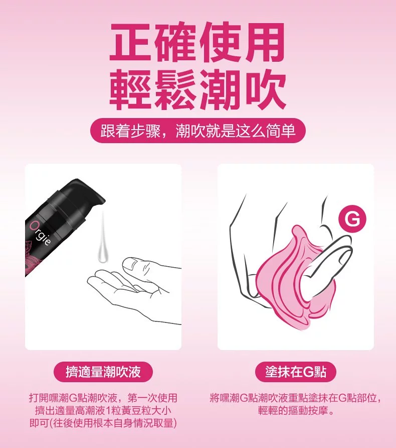 Orgie She Spot 女士G點潮吹凝膠 15ml-SING DR