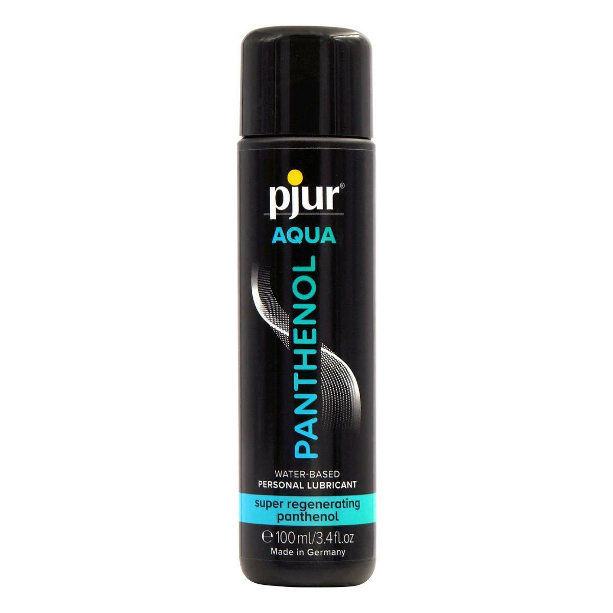 pjur AQUA Panthenol 水性潤滑液 100ml，超長持久保濕，含維他命原B5，安全套適用，德國製造