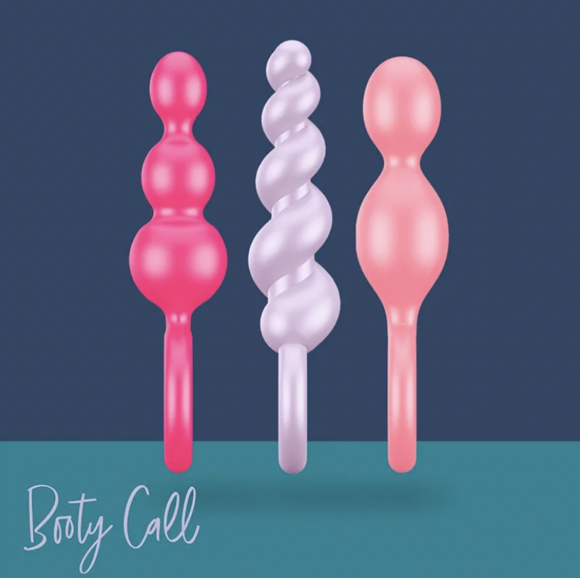 Satisfyer Booty Call 初階版 後庭塞套裝-SING DR