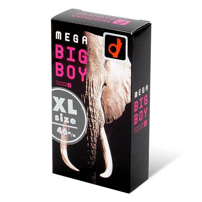 岡本 Mega Big Boy 72/60mm (日本版) 乳膠安全套 12片裝-SING DR