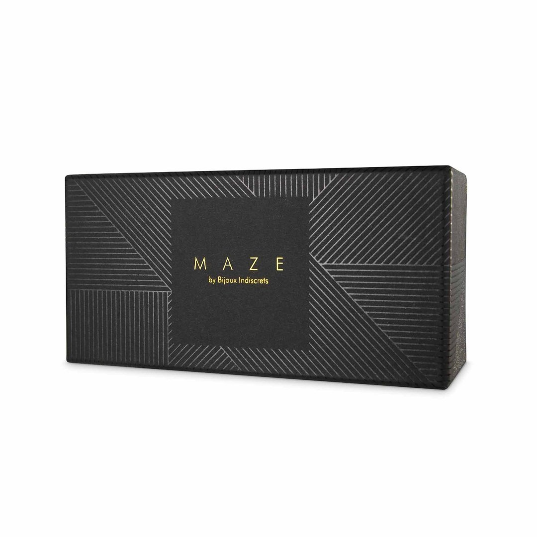 Bijoux Indiscrets MAZE 後腿束縛皮帶 啡色-SING DR