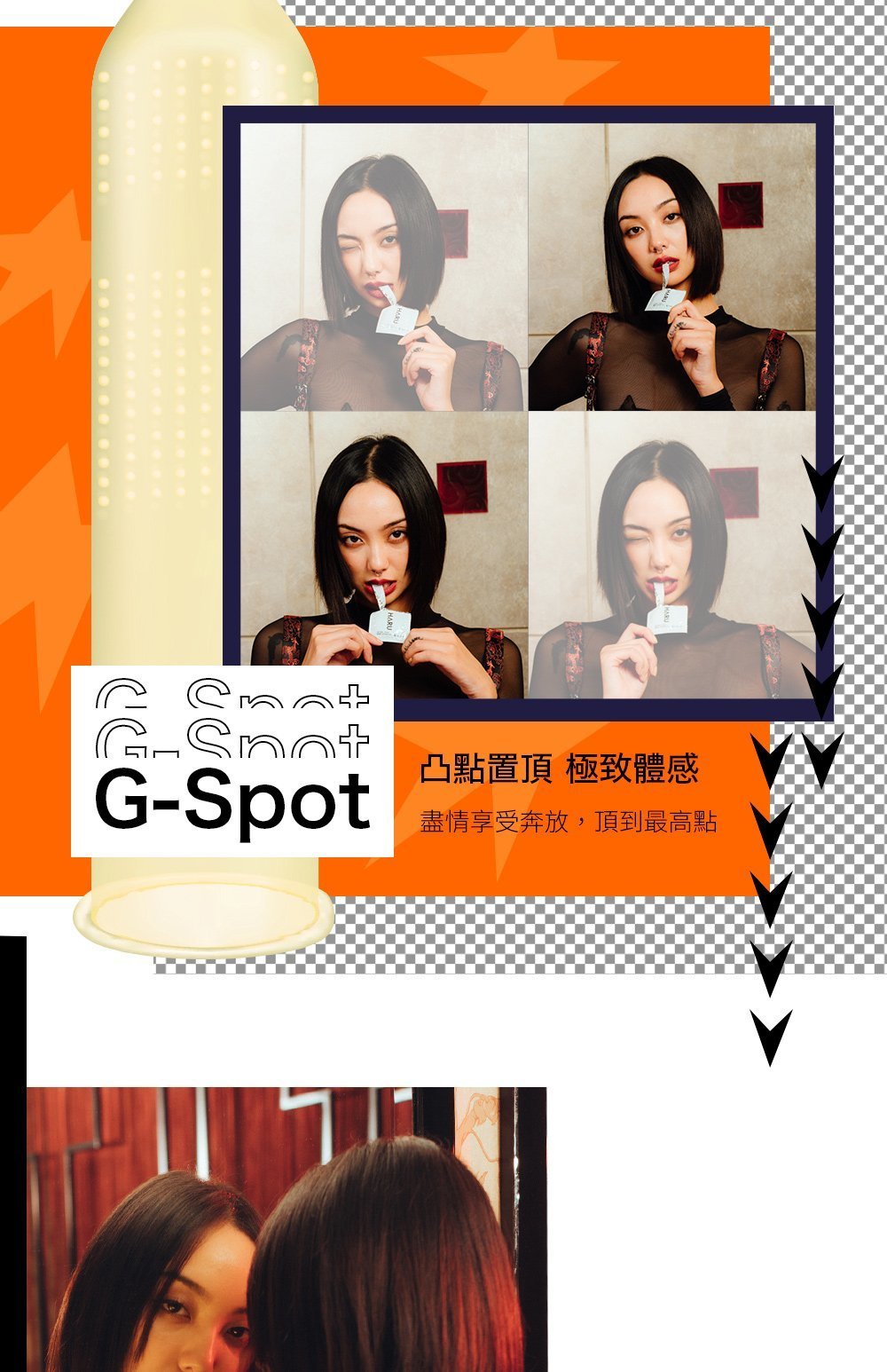 HARU G-SPOT 凸點環形型安全套-SING DR
