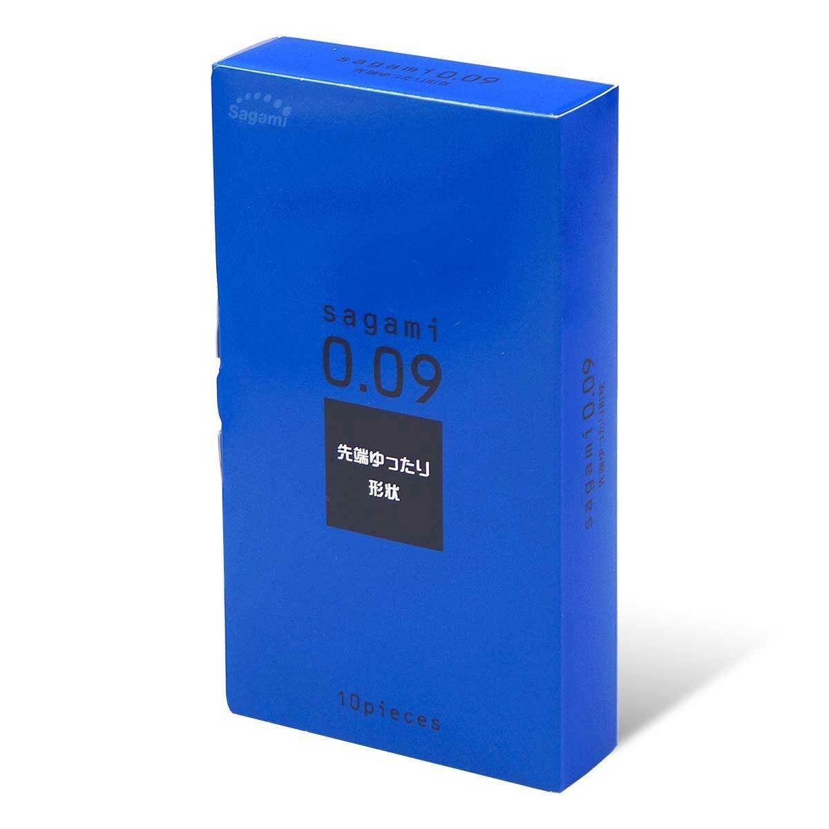 Sagami 相模原創 0.09 自然 乳膠安全套 10片裝-SING DR