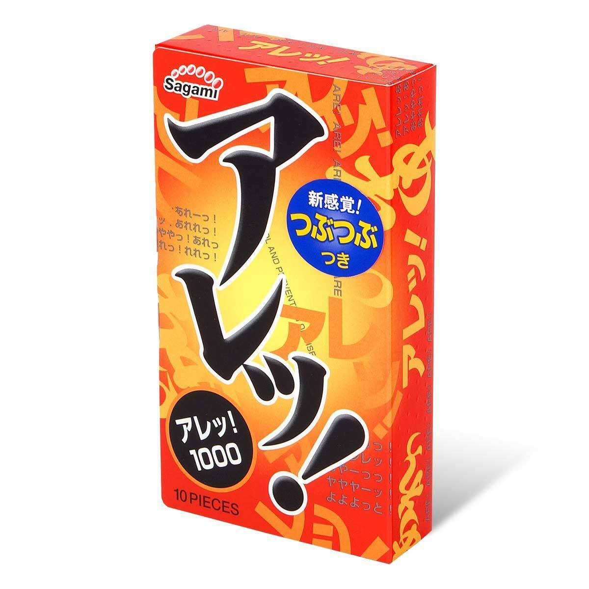 Sagami 相模 凸點一段波 乳膠安全套 10片裝-SING DR