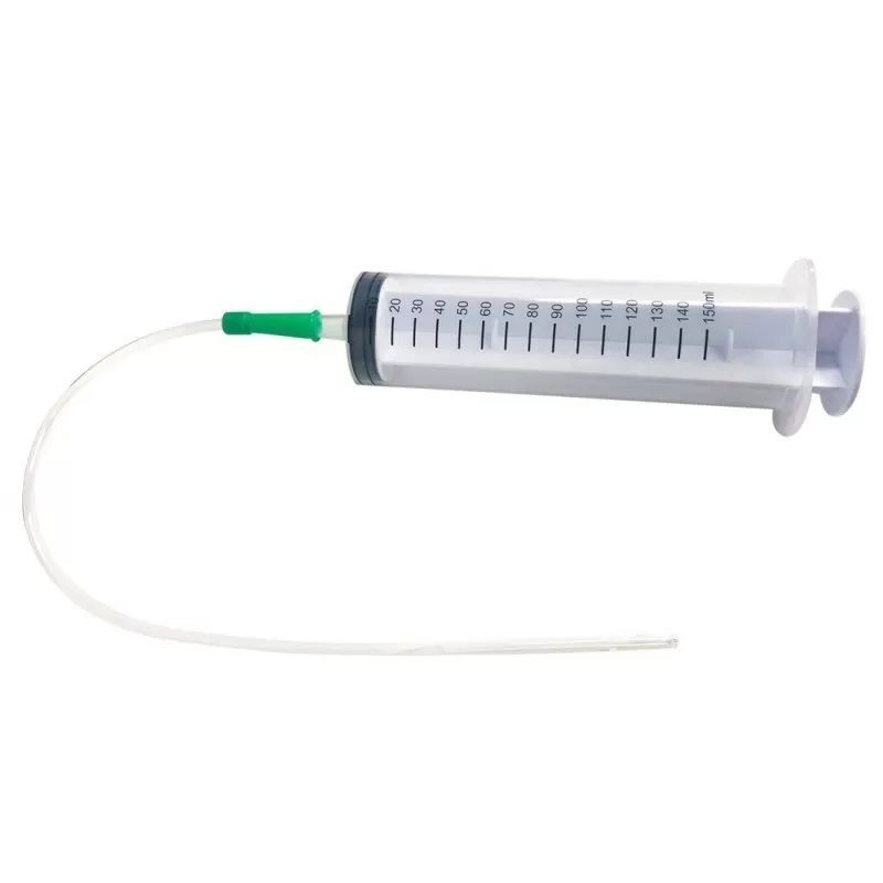 A-One Medy No.10 針筒注射器連膠管 150ml-SING DR