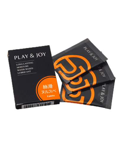 Play & Joy 絲滑基本型潤滑液「精裝版」 絲滑隨身包 3g x3