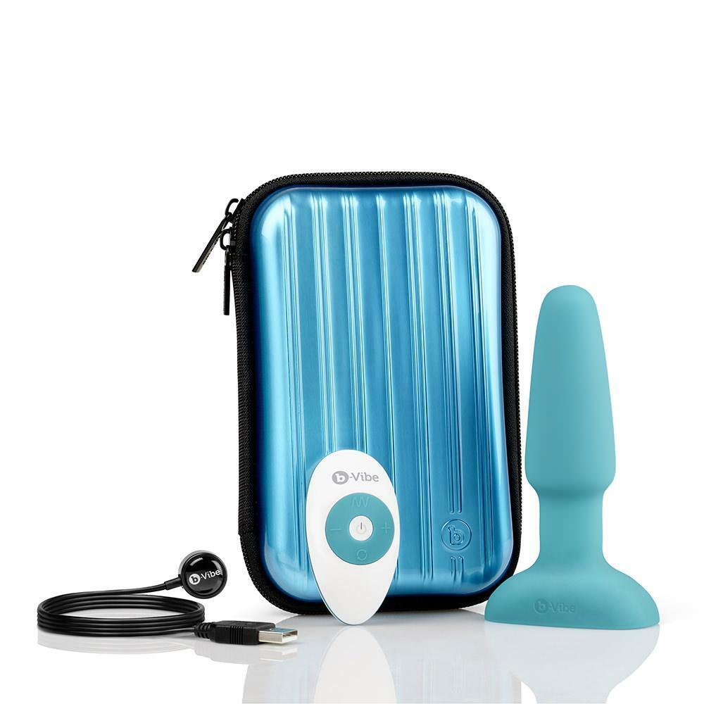 B-Vibe Rimming 無線搖控震動轉珠肛塞-SING DR