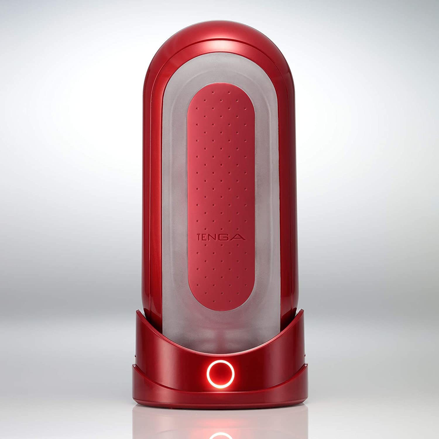 TENGA FLIP 0 (ZERO) 紅色 連加熱器套裝-SING DR